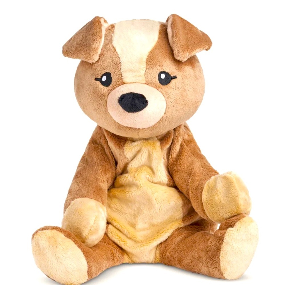 Hugimals Weighted stuffed animal Charlie the Bear Stuffed Animal NWT Brand New